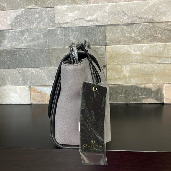 Celine Dion Collection Suede Baroque Clutch - Picture 8 of 9